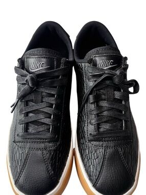 Women’s Nike Match Classic Premium Black Reptile Print Sneakers